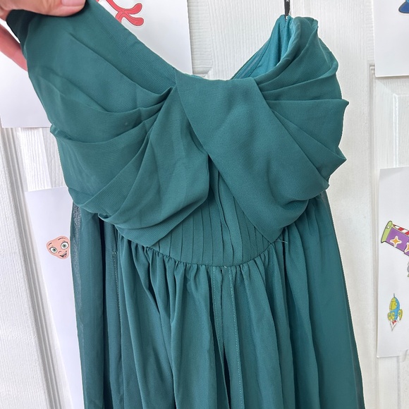 Birdey Grey 2X Bridesmaid Dress - Picture 2 of 5